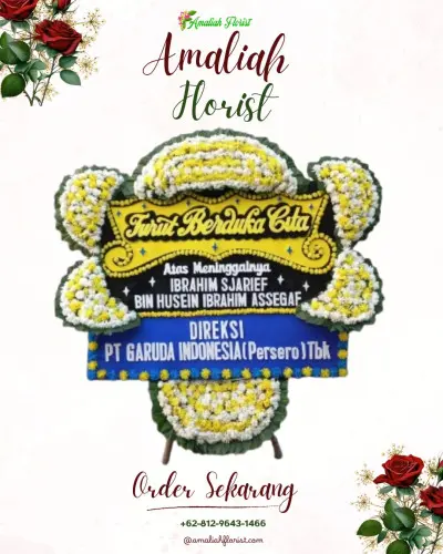 Papan Bunga Duka di Kopo